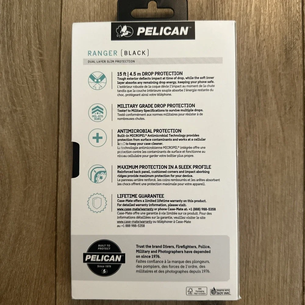 Pelican Dual Layer For iPhone 12 Pro Max Rugged Protective Case‎ Military Grade